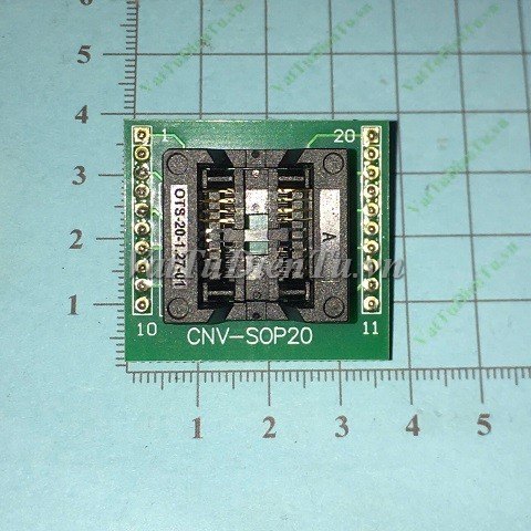 CNV-SOP8 Đế chuyển đổi IC từ SOP8 sang DIP8 DIP20