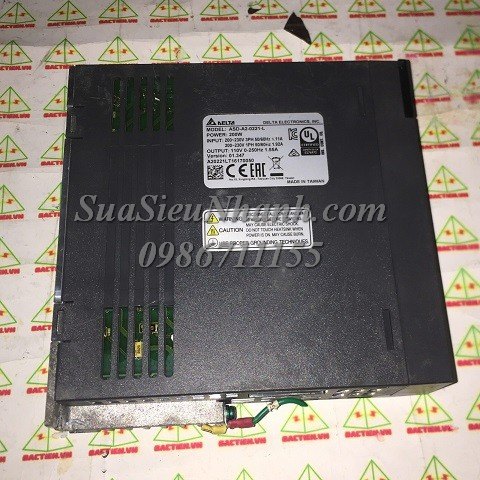 ASD-A2-0221-L AC SERVO DRIVER 200W DELTA (HTM)