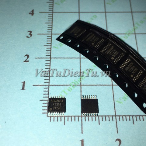 SGM8634XTS14 SGM8634 TSSOP14 IC Op-Amp 4 kênh Low-Noise