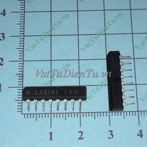 LA3161 ZIP8 IC Khuếch đại âm thanh 2-Channel Preamplifier For Car Stereo