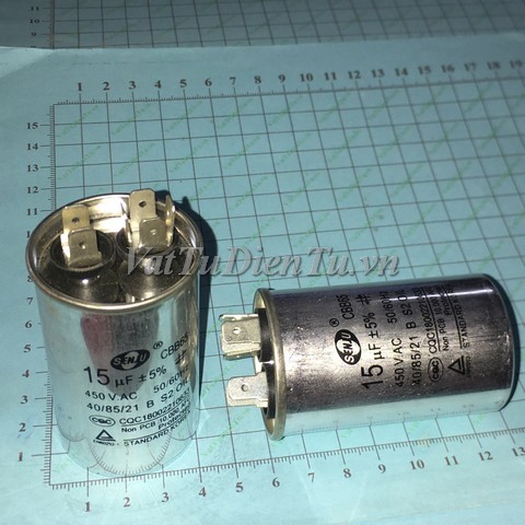 CBB65-15uF450V Tụ 15UF 450V 15UF450V15UF tụ khởi động tụ CBB65