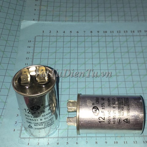 CBB65-12uF450V Tụ 12UF 450V 12UF450V12UF tụ khởi động tụ CBB65