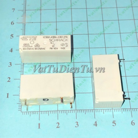 V23061-A1004-A302-X114 Relay 9VDC 4 chân 10A 250VAC TE