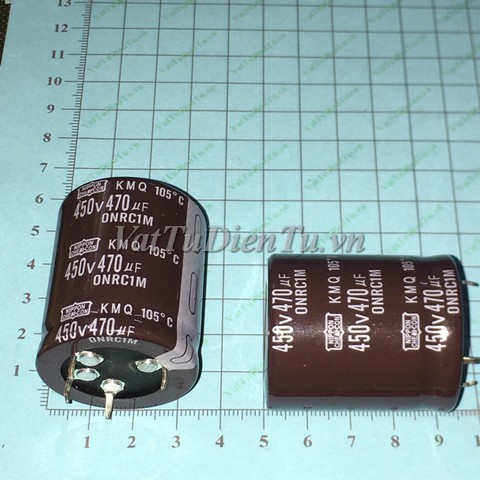 Tụ 470UF 450V 470UF450V470UF 35X40MM NIPPON 4 chân