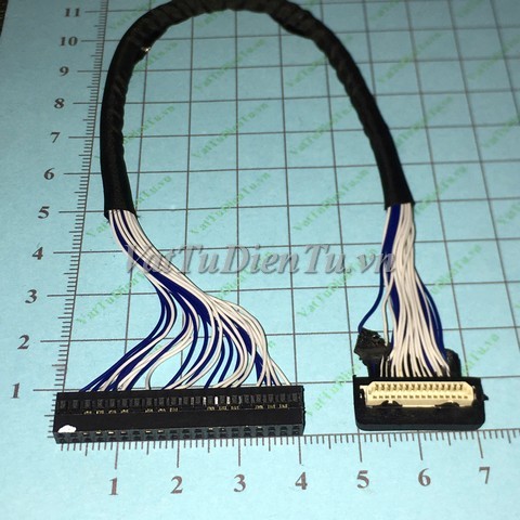 Dây cáp chuyển đổi màn hình dòng LVDS sang TTL 31 chân Sharp 10.4 inch LQ104V1DG52, LQ104V1DG51, LQ104V1DG21, LQ104V1DG59