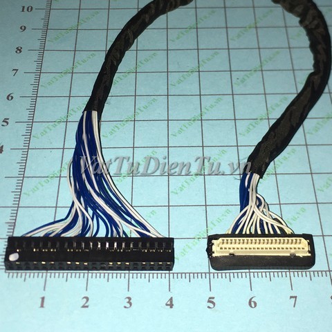Dây cáp chuyển đổi màn hình dòng LVDS sang TTL 41 chân Sharp 10.4 inch LQ104V1DG52, LQ104V1DG51, LQ104V1DG21, LQ104V1DG59