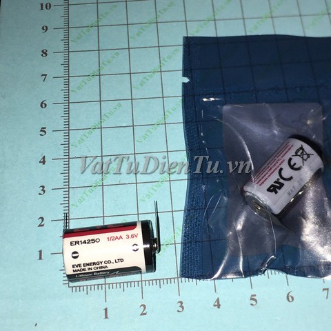 ER14250 1/2AA EVE Pin 3.6V 1200mAh 14.5x25mm Pin LITHIUM BATTERY 3.6V chân cắm