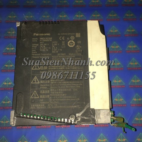MBDLN25NE AC SERVO DRIVER 400W Panasonic (HTM)