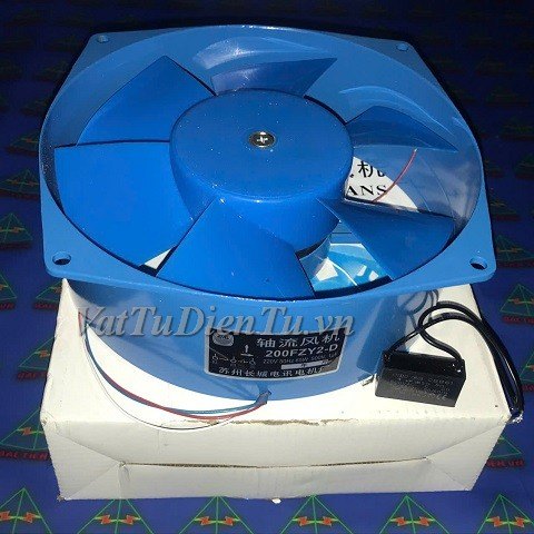 200FZY2-D Quạt tản nhiệt 220V 65W 0.3A 204x204x72mm 3 dây