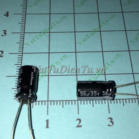 Tụ hóa 56uF 35V 56uF35V56uF 6X11MM Nichicon