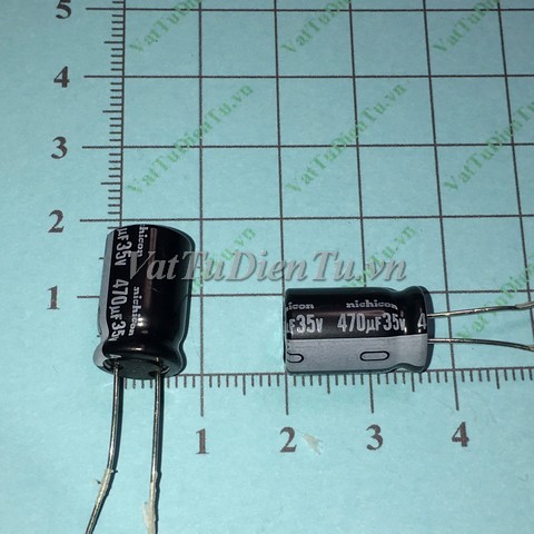 Tụ hóa 470uF 35V 470uF35V470uF 10X16MM Nichicon