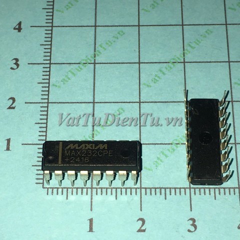 MAX232CPE MAX232EPE DIP16 IC truyền thông RS232;