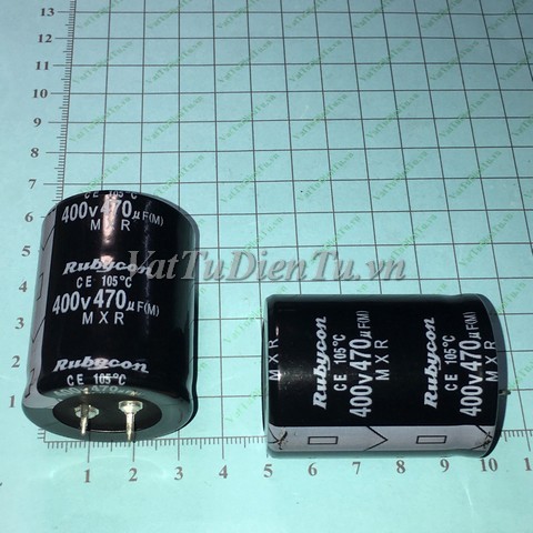 Tụ hóa 470uF 400V 470uF400V470uF MXG 35x45mm