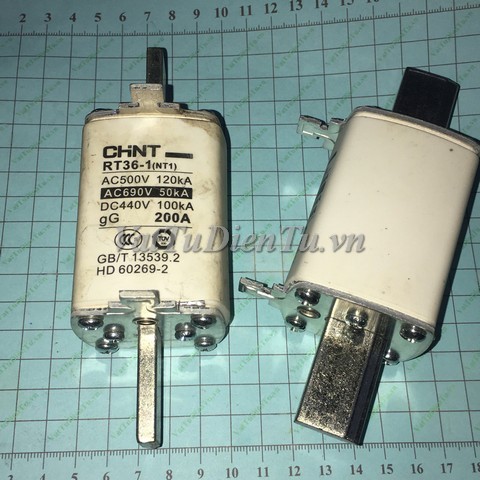 RT36-1(NT1)200A Cầu Chì Công Nghiệp 200A 100kA 440VAC