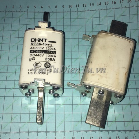 RT36-1(NT1)250A Cầu Chì Công Nghiệp 250A 100kA 440VAC
