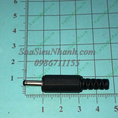 Jack nguồn DC 3.5x1.1mm đực dài 9mm