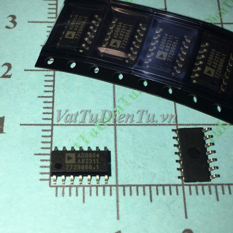 AD8604 AD8604ARZ SOP14 IC thuật toán Precision CMOS Single Supply Rail-to-Rail Input/Output Wideband Operational Amplifiers