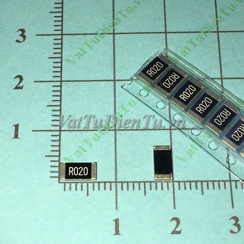 Điện trở 0.02R 1W 0.02R dán 2512 0.02R 1W (L6.35×W3.2mm) sai số 1%