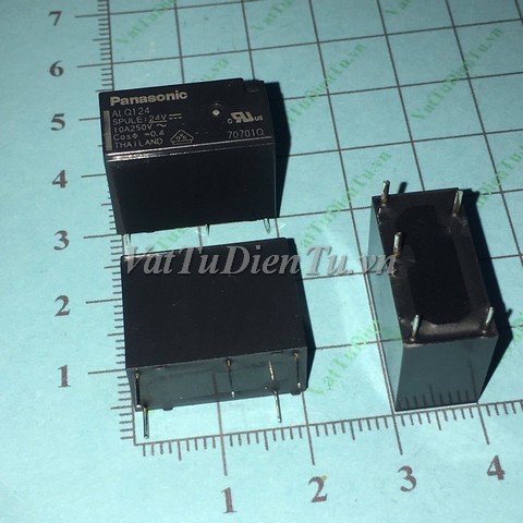 ALQ124 JQ1P-24V-F AJQ6342F Relay 24VDC 5 chân 10A 250VAC Panasonic