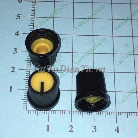AG3 Núm chiết áp WH148 15X17mm vàng