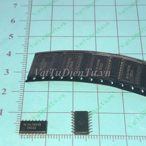 AM26C32CNSR 26C32 SOP16 5.2mm IC truyền thông Quad Receiver RS-422/RS-423