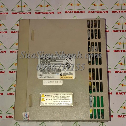 ASD-A0421-AB 0906 AC SERVO DRIVER DELTA 400W (TM)