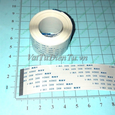 AWM-24-1-1500-B Cáp ngược FFC/FPC 24P 1.0mm dài 1500mm dày 0.12mm