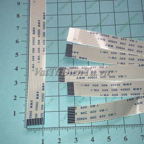 Cáp ngược FFC/FPC 10P 1mm dài 300mm