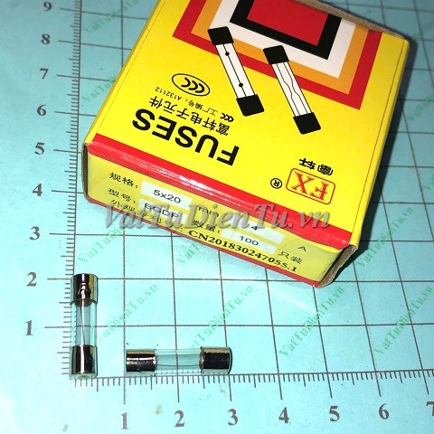 Cầu chì 4A 250V 4A 5x20mm, cầu chì ống thủy tinh, cầu chì thủy tinh