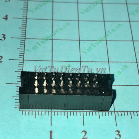 DC3-16P IDE16P Box header 8x2p 2.54mm đực thẳng