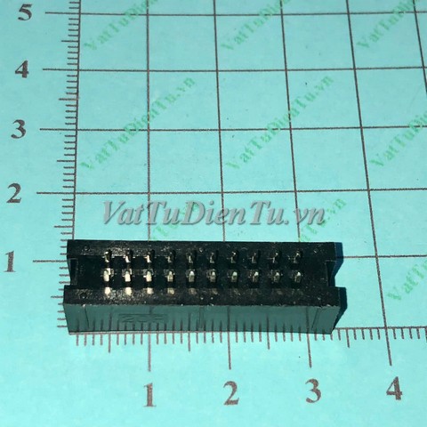 DC3-20P IDE20P Box header 10x2p 2.54mm đực thẳng