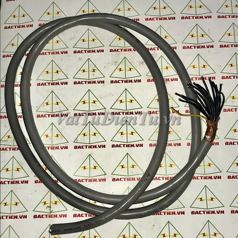 Dây cáp có lưới chống nhiễu 16 sợi 0.5mm2, dây cáp 16 lõi, dây cáp tín hiệu 16 sợi, dây cáp chống nhiễu 16 sợi lá chắn kép