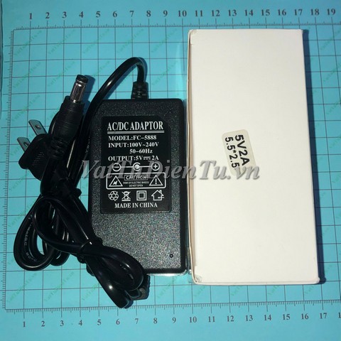 FC-5888 Nguồn 5V 2A Adaptor 5V 2A (Hàng bán kèm)