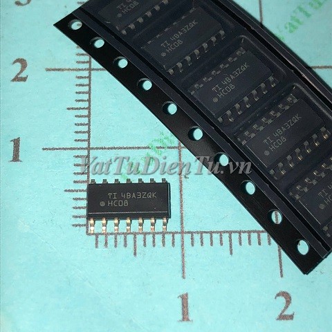 HC08 74HC08A SOP14 3.9mm IC số