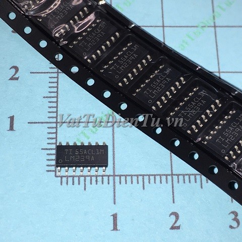 LM239ADR LM239A SOP14 IC QUAD DIFFERENTIAL COMPARATORS