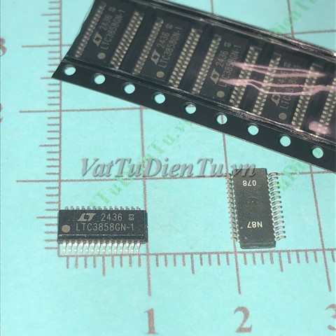 LTC3858GN-1 LTC3858GN SSOP28 IC Nguồn, 2-Phase Synchronous Step-Down Controller