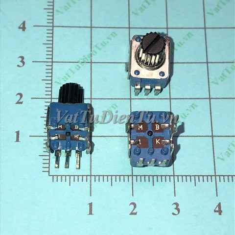 MB1K Công tắc biến trở 3 chân, tay vặn dài 7MM
