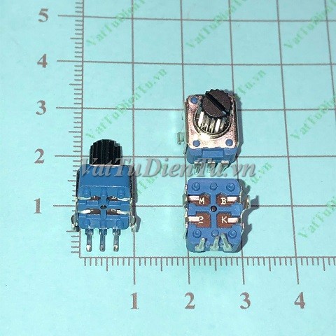 MB2K Công tắc biến trở 3 chân, tay vặn dài 7MM