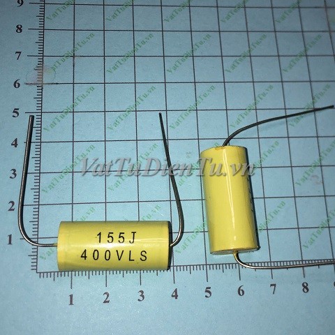 MKP-155J400V Tụ 1.5UF 400V 155J MKP 30x14MM