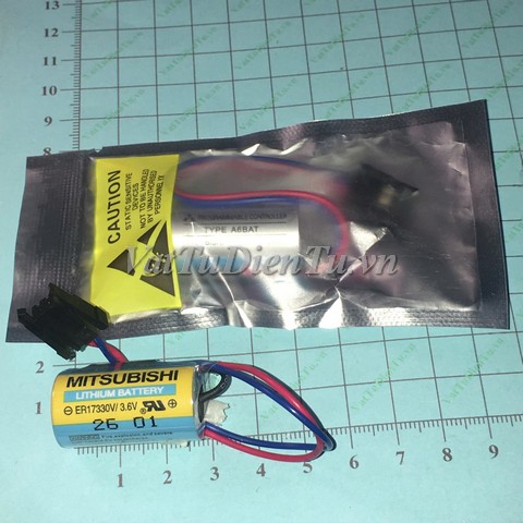 Pin Mitsubishi ER17330V lithium 3.6V -nuôi nguồn PLC/CNC