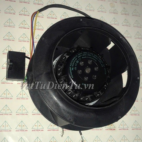 R2E133-BH82-24 Quạt tản nhiệt 200V 0.12A 22W 140x76mm Ebmpapst hình tròn 4 dây
