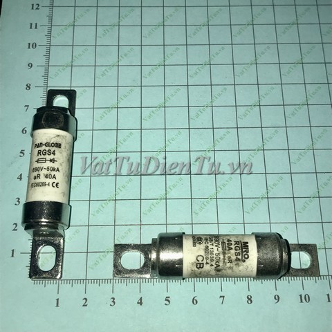 RGS4 Cầu chì 40A 690V MRO cầu chì cắt nhanh, cầu chì bán dẫn (TM)
