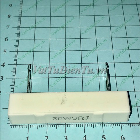 RX27-3-30W3R Điện trở 3R 30W 3R, điện trở sứ hình chữ nhật