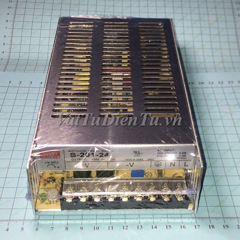 S-201-24 Nguồn 24V 8.5A Nguồn tổ ong 24V 8.5A MEAN WELL