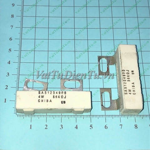 SA51204900 Điện trở 4W 56KR Chiba (HTM)