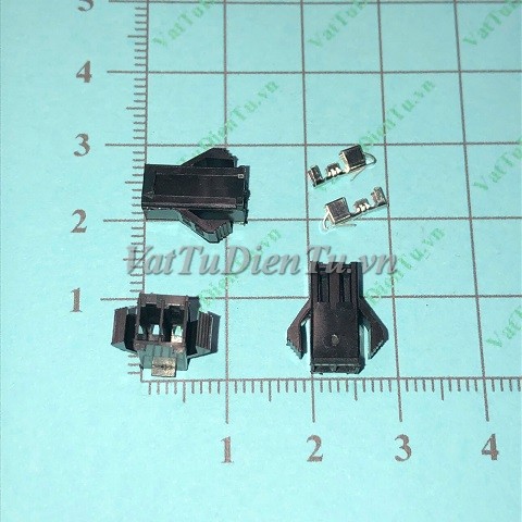 SM2.54 2P Đầu Header đực 2P, dùng cho đầu cắm SM2.54 2.54mm, đầu cắm G1
