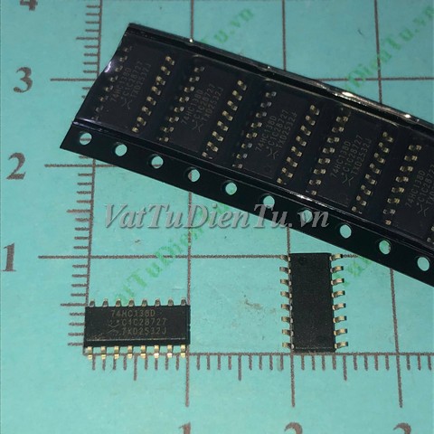 SN74HC138D 74HC138D 74HC138 SOP16 IC số DECODER/DEMUX 3-8 LINE