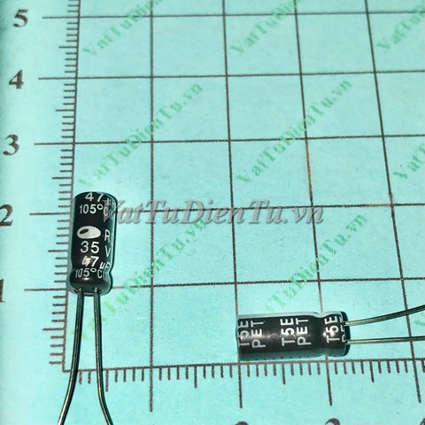 Tụ 47uF 35V 47uF35V47UF 5x11mm