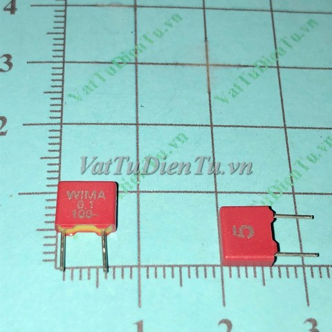 Tụ MKS2 0.1uF 100V 104 WIMA 5MM