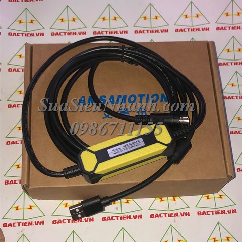 USB-SC09-FX Cáp lập trình PLC Mitsubishi FX/1N/1S/2N/2S/3U/3G